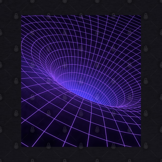 Black hole purple graph by DesignIndex